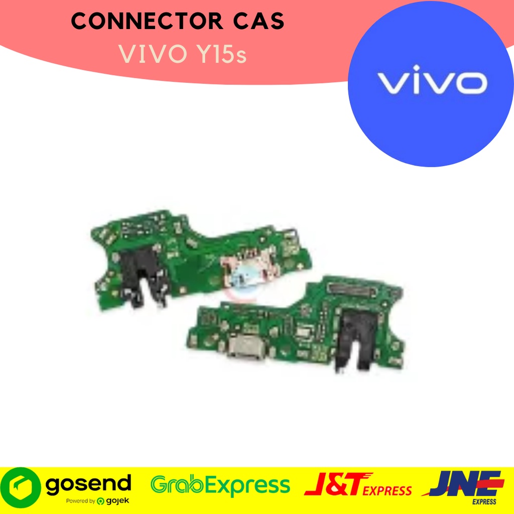 Konektor colokan cas Vivo Y15s bergaransi