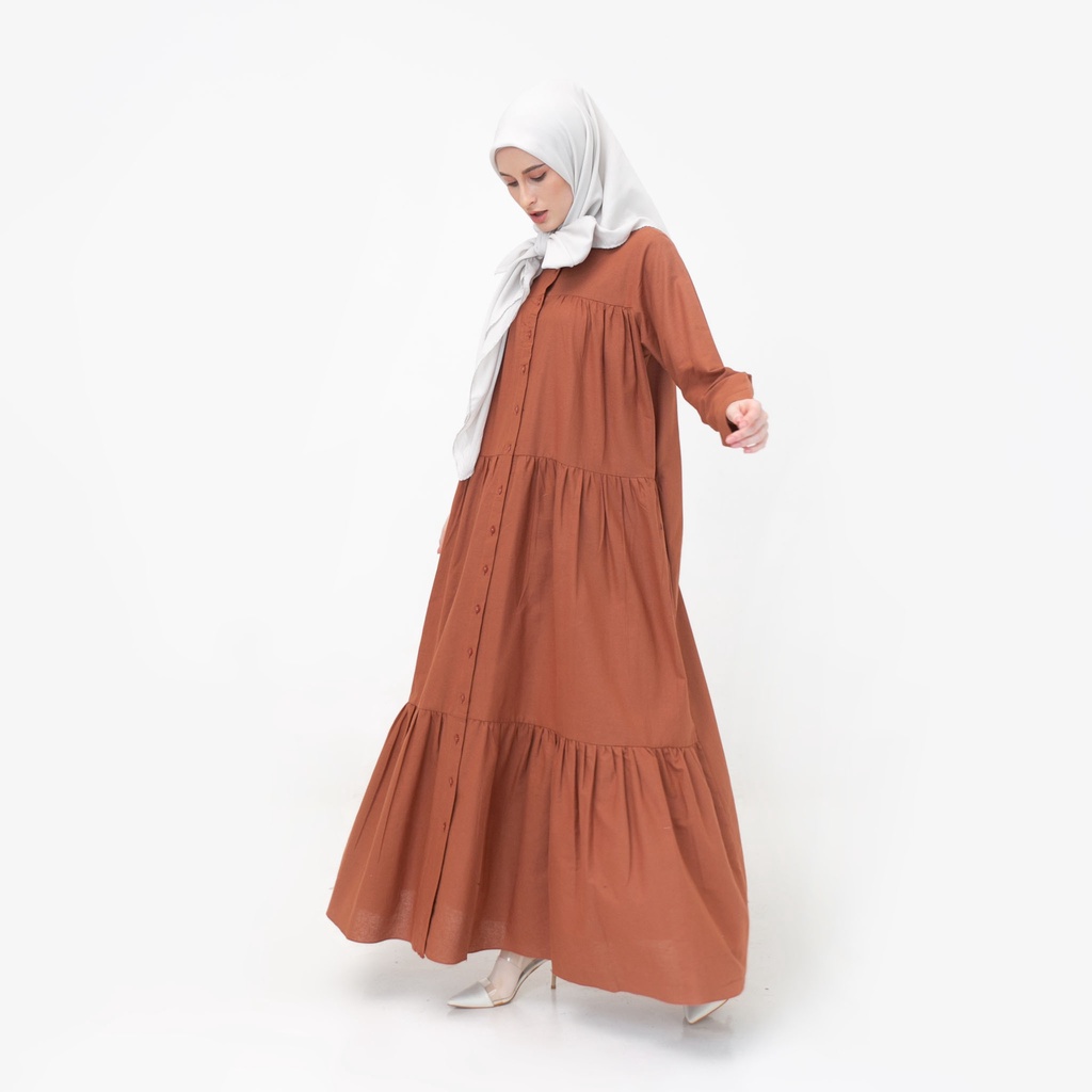 Luma Dawa Akasma Dress / Pilih Warna / Abaya Umroh dan Haji