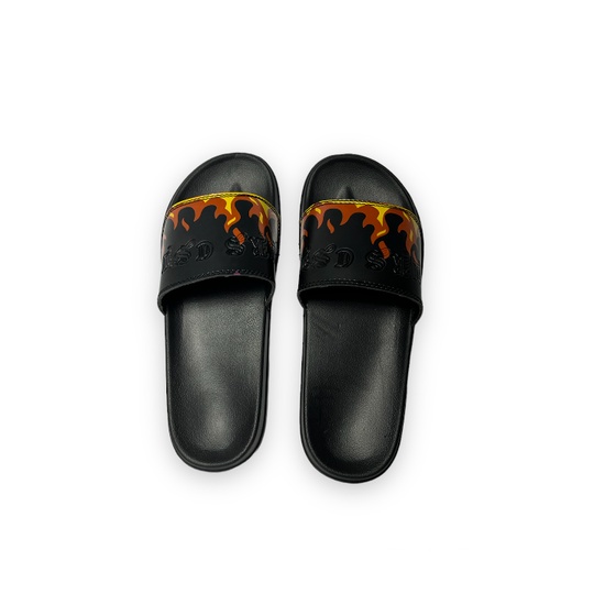 Sandal Pria Slide Motif Karikatur Gear 5