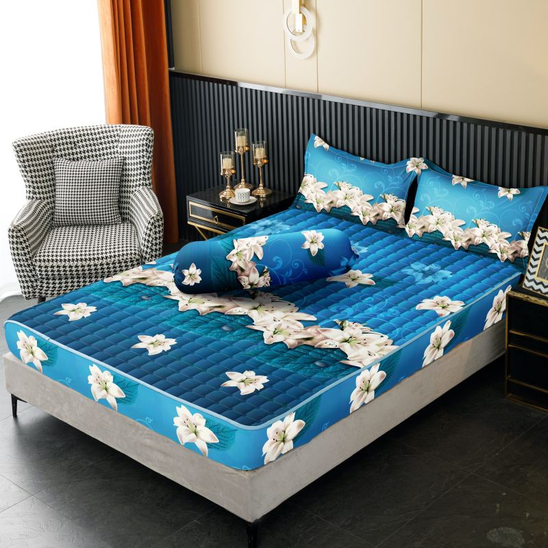 Sprei Sultan Waterproof Ukuran180x200&amp;160x200cm plus 2 sarung bantal dan sarung guling