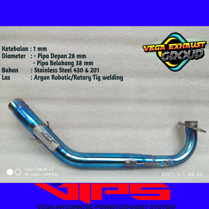 leher knalpot inlet 38 YAMAHA AEROX NEW/NMAX NEW header knalpot racing inlet 38 NMAX OLD/NEW AEROX O