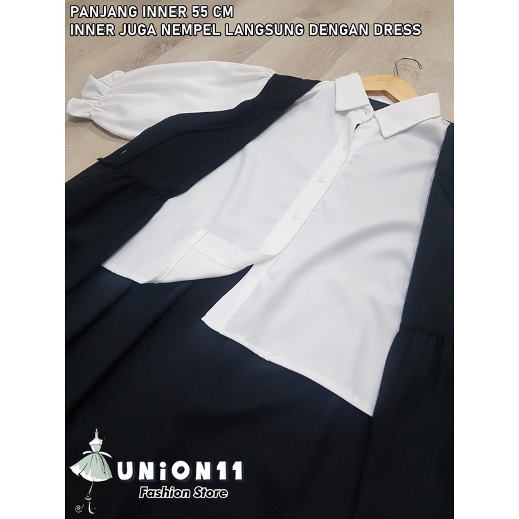 UNION11 - DRESS WANITA JUMBO XXXL / DRESS JUMBO WANITA LD 120 / BAJU JUMBO WANITA / DRESS BIG SIZE WANITA SIZUKA