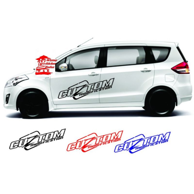 Stiker Mobil Custom / Stiker Custom / Stiker Mobil Keren