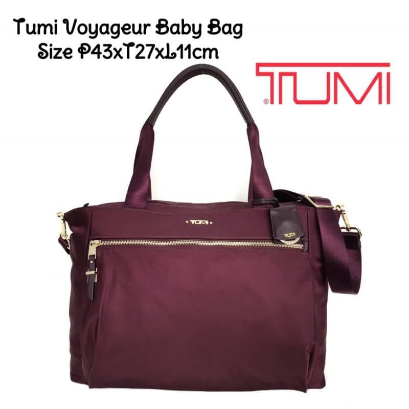 TAS SELEMPANG WANITA TUMIIIII VOYAGEUR/ tote bag- merah
