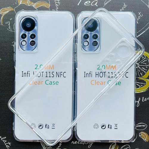 TEBAL!! Softcase SIMPLE Bening TPU INFINIX Hot 10 10s 10Play 9 9Play 8 7 7Pro S5 S5 Lite S4 Silicone Clear Heavy Case Soft Thick HD Casing Glossy Sekali Murah Tapi Bagus CAMERA Putih Transparant Transparent Kondom Karet Plastik 4G S PLAY PRO i 5G