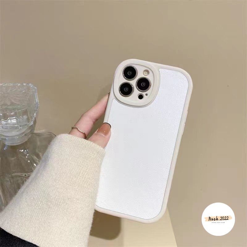 Redmi 10 10A 10C 9 9A 9T 9C NFC Redmi Note 10 10s 11 11s 11Pro 9Pro 10Pro 8 9 9s Mi 12 12x11 Lite 11T Pro M3 X3 NFC Kulit Mewah Simple Shockproof Cortex TPU Cover Soft Case