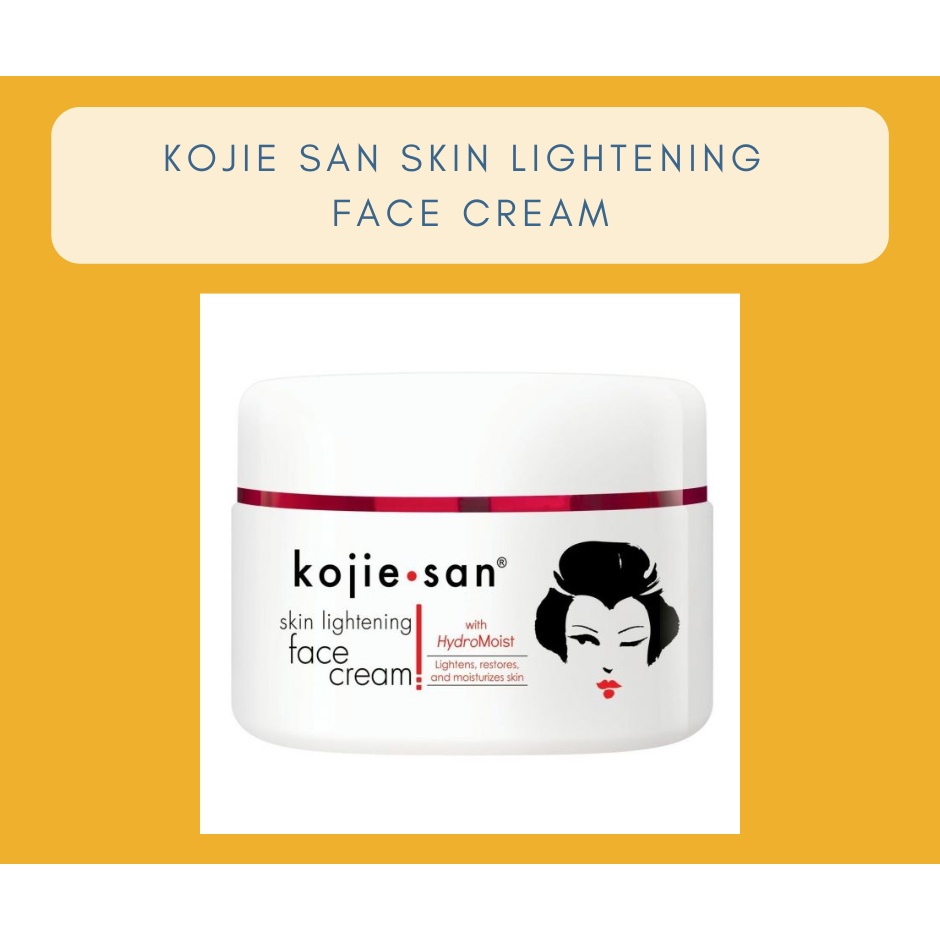 Kojie San Skin Lightening Face Cream l Kemasan Baru Kojie San l Kojie San Cream