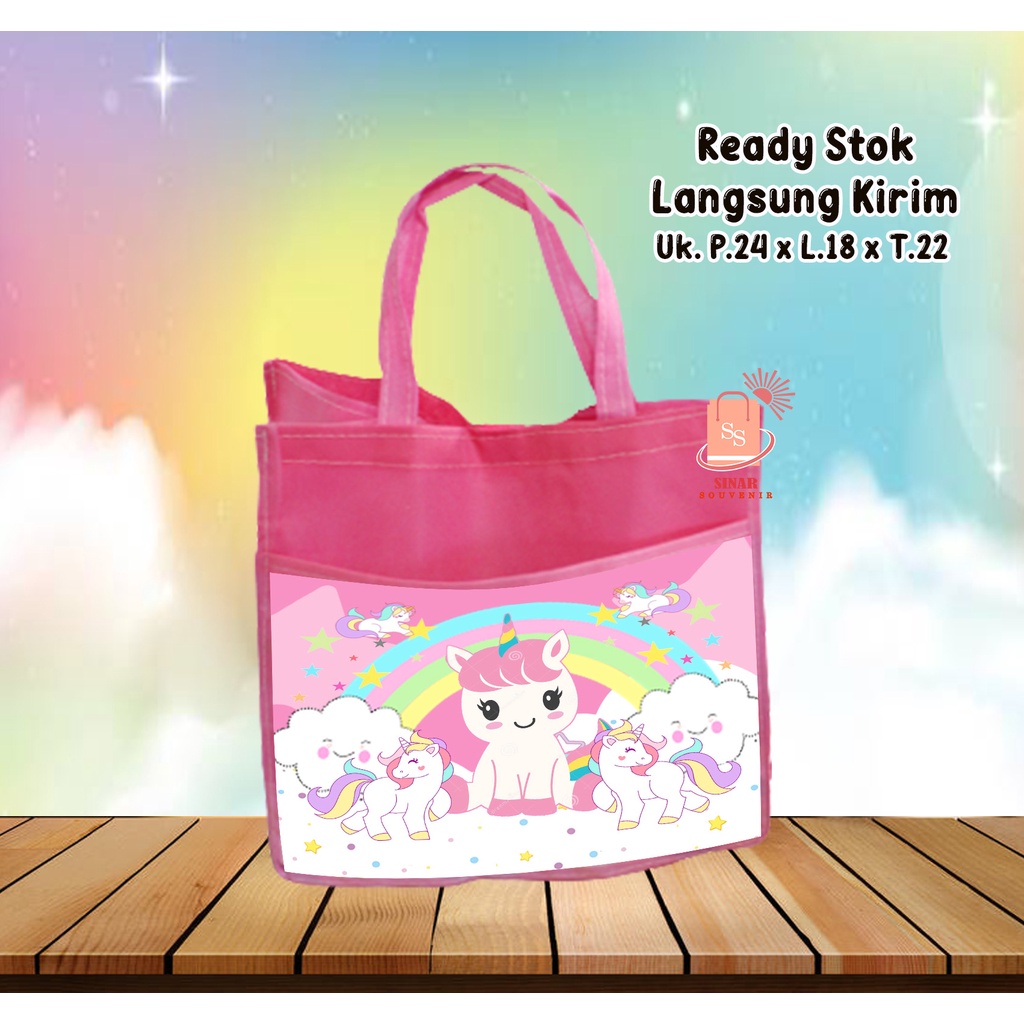 

GOODIE BAG KANTONG BENTO UNICORN MURAH BISA COD