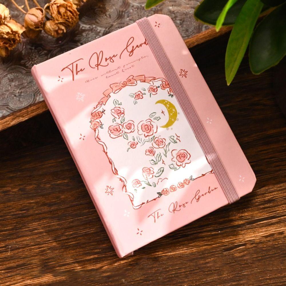 Pineapple A7 Notepad Artwork Soft Skin Fresh 96lembar Diary Retro Portable