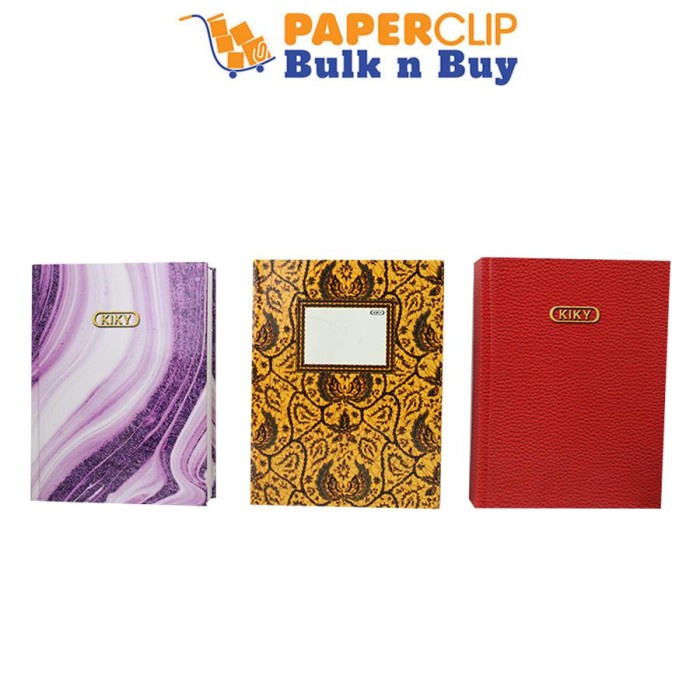 

BUKU KWARTO HARD COVER KIKY 300 LEMBAR