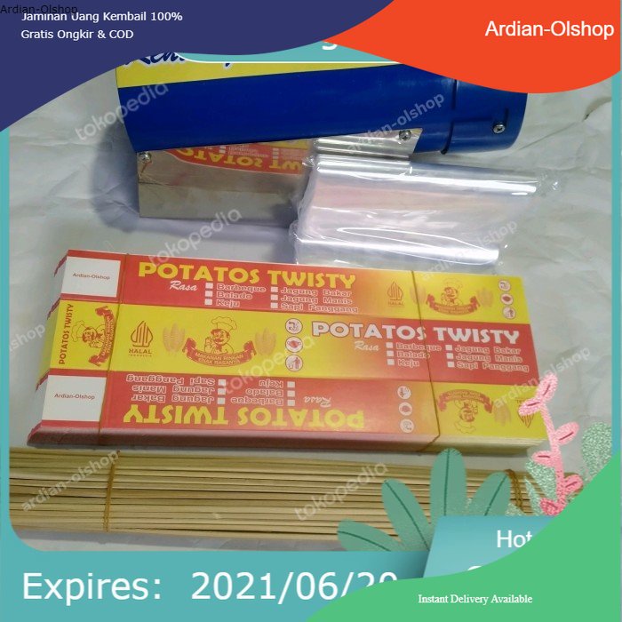 

Paket Usaha Kentang Spiral Mesin Kentang Ulir satu set mesin kentang