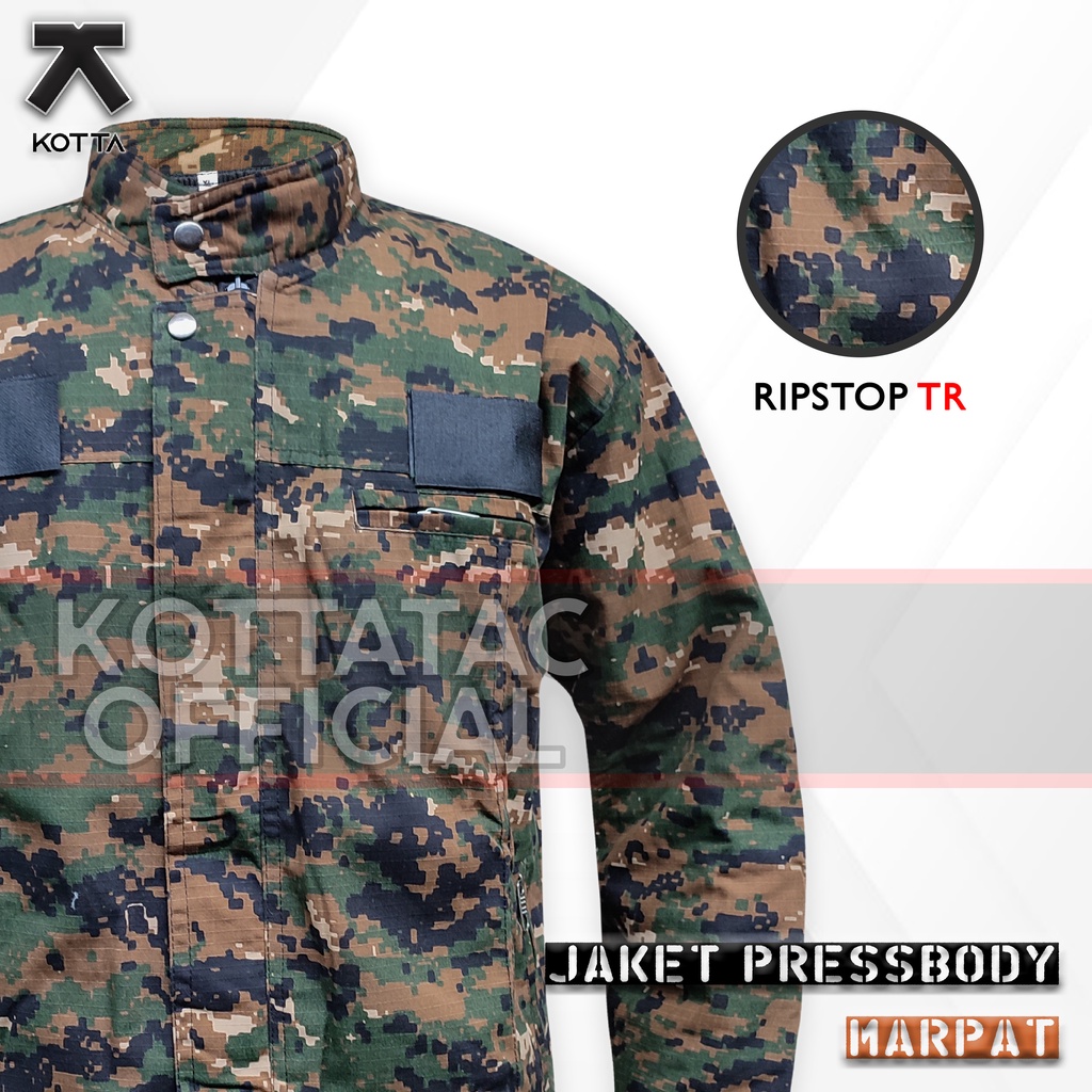 JAKET PRESSBODY LORENG MARPAT - JAKET TACTICAL LORENG MARPAT ARMY - JAKET ABG LORENG MARPAT  USA