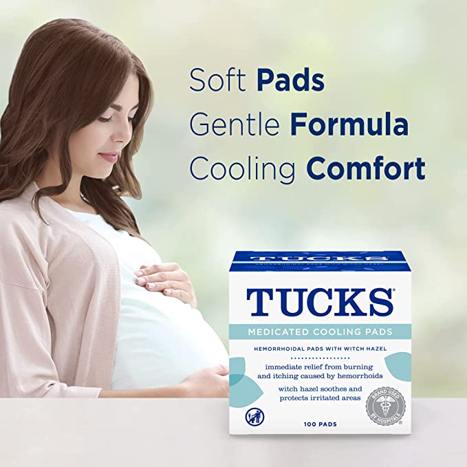 Tucks Medicated Cooling Pads Hemorrhoid 100 Pads