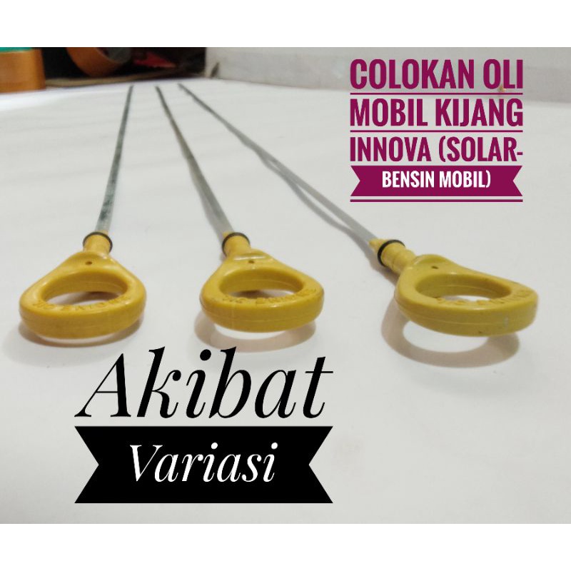 Colokan Oli Mobil Kijang Innova Alat Ukur Oli Mobil Kijang Innova (Thn 2005-2015) Alat Ukur Oli Mobi
