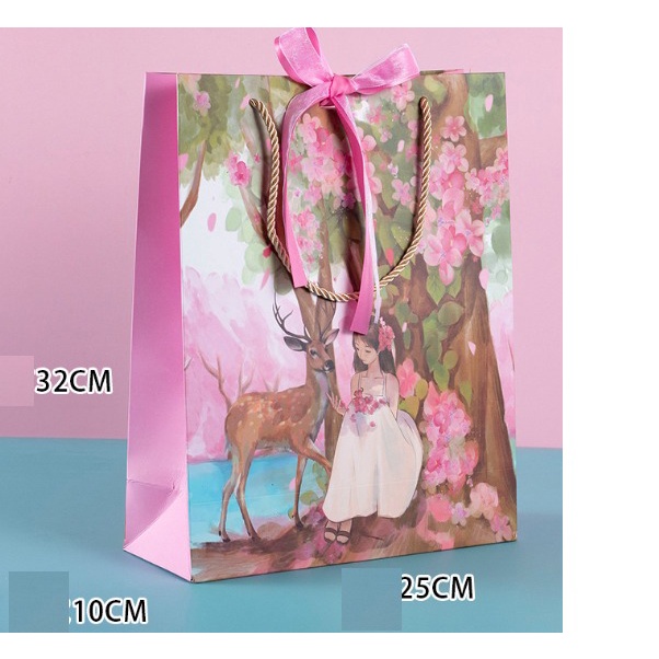 

Paperbag Premium Tebal Vintage / Kantong Kado / Tas Karton Kado / Paper Bag Gift Premium Vintage