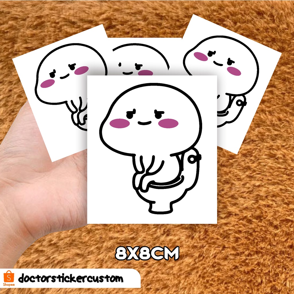 STICKER WA CUTTING STICKER LUCU PENTOL