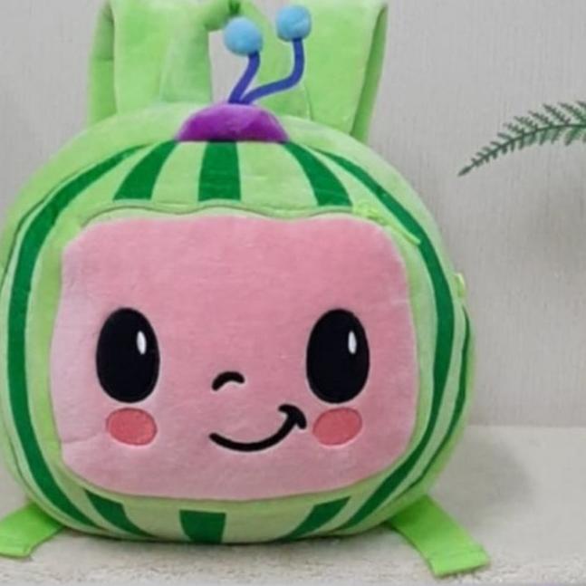 ֍ Tas Ransel Boneka Karakter Anak Perempuan Cocomelon JJ Sister Baby Jhon ۩