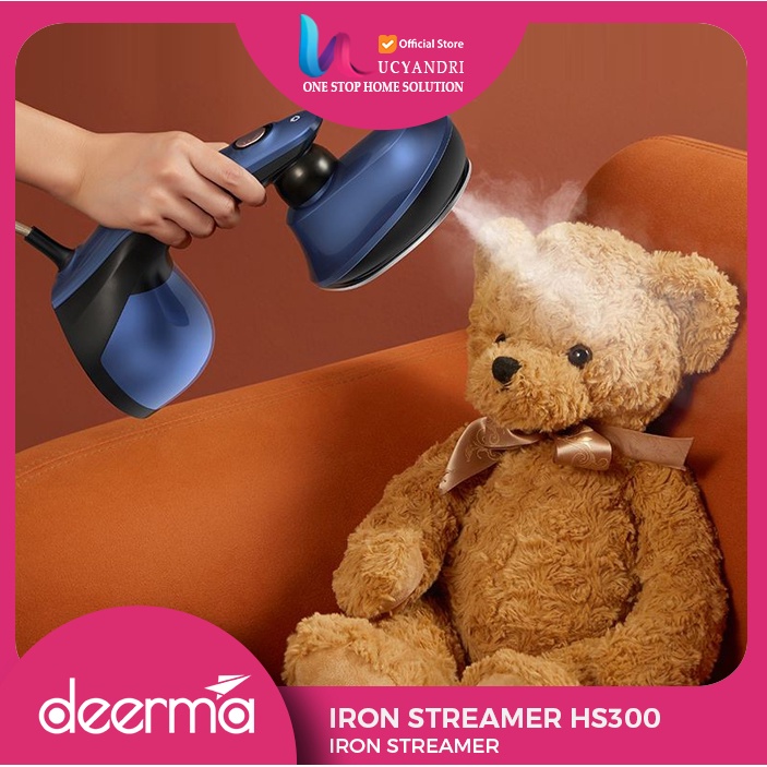 Setrika uap multifunctional Deerma HS300 Steam Iron garment Portable
