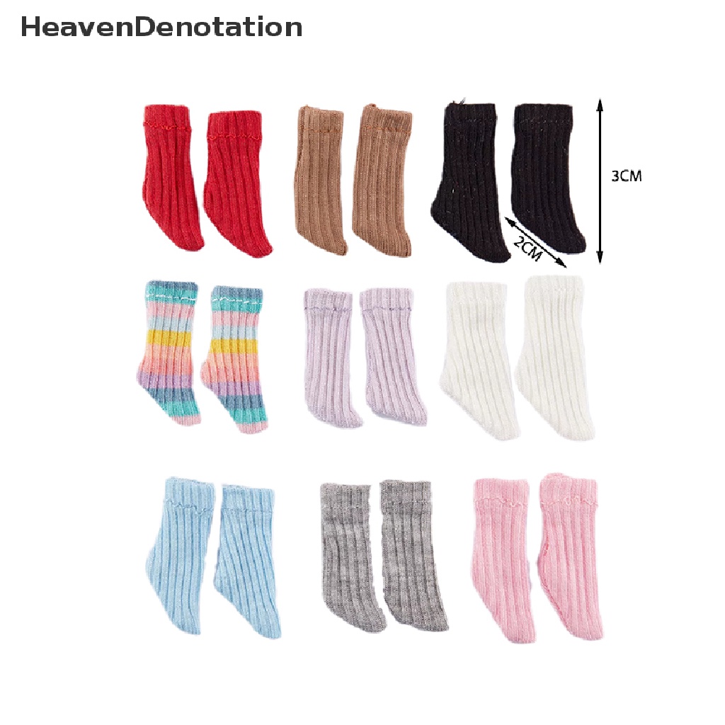 [HeavenDenotation] Doll ’ s Shorts Socks For OB11 Doll Clothes Accessories For 1 / 6 1 / 12 Dolls HDV