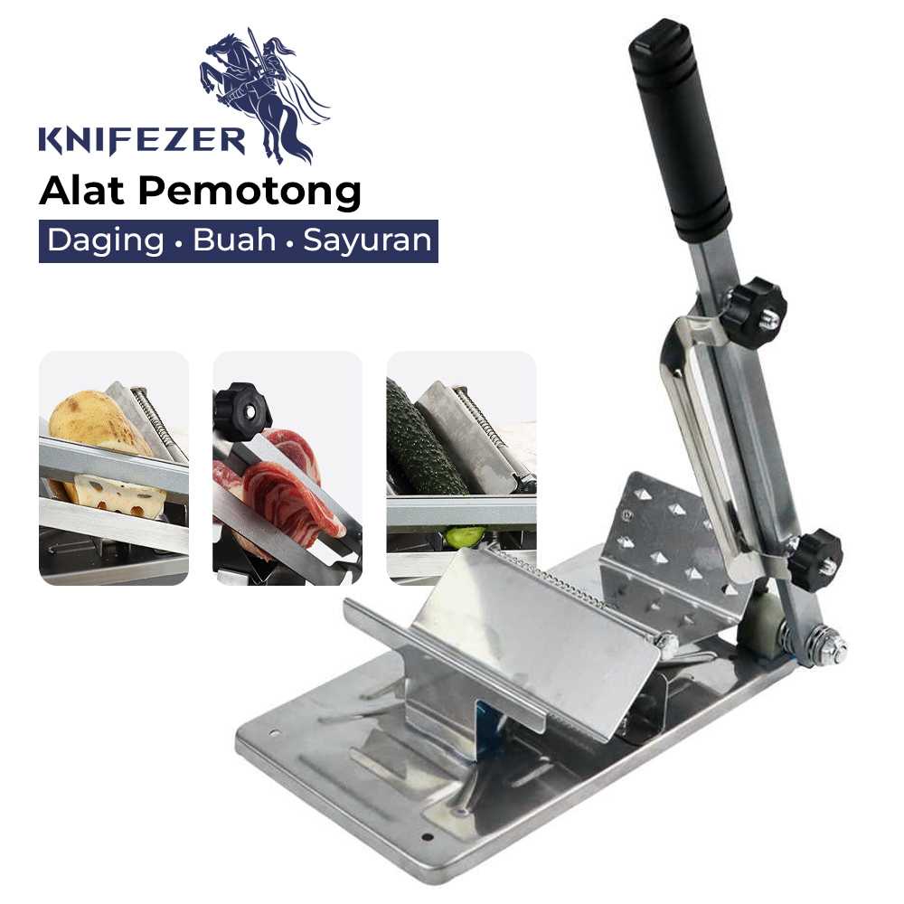 (BISA COD) FTIHSHP  Alat Pemotong Daging Buah Vegetables Meat Slicer - BX002