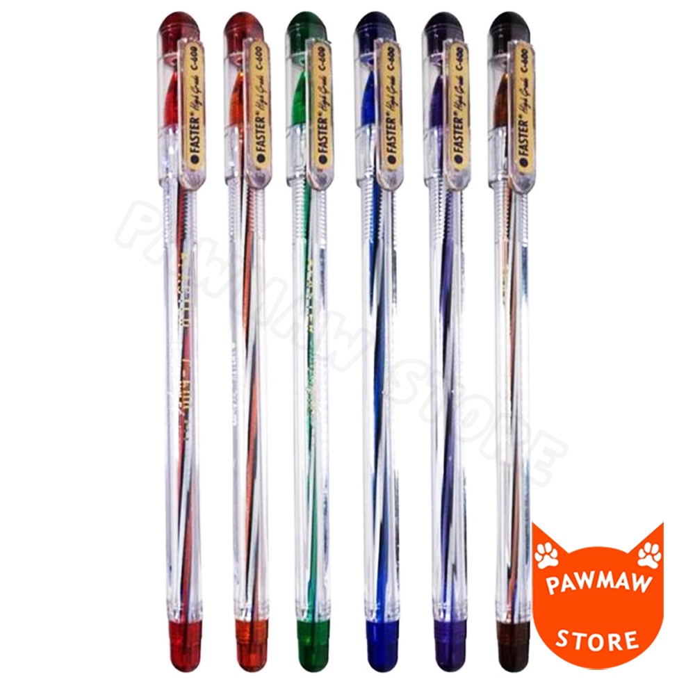 

Pulpen Faster C600 Hitam ( 1 pcs )