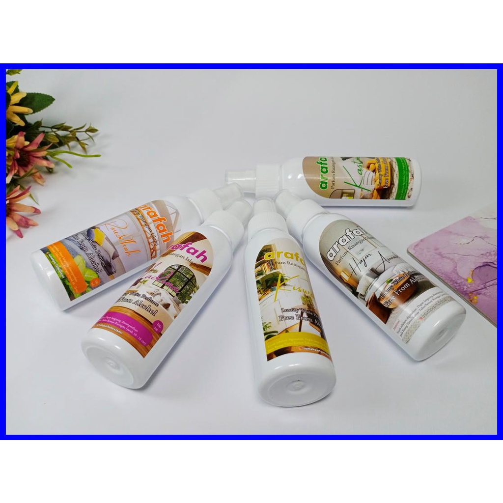 Kiswah, Arafah Parfum Ruangan 100ml, Arafah Parfum Ruangan Islami, Parfum Ruangan Bernuansa Aroma Is