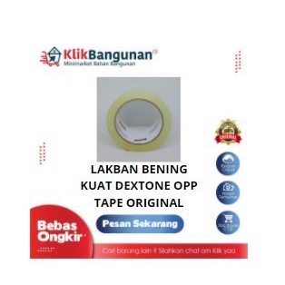

LAKBAN BENING KUAT DEXTONE OPP TAPE ORIGINAL
