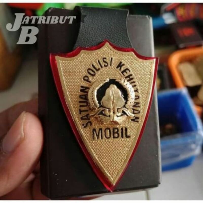 

tanda jabatan polhut.kepolisian kehutanan