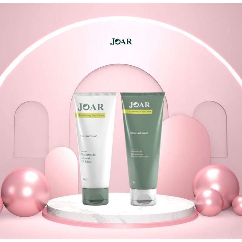 Joar skincare Paket Brightening (Day Cream, Night Cream)