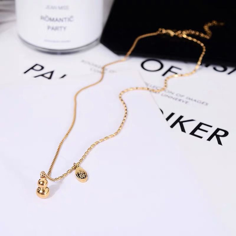 Kalung Bahan Stainless Steel Gaya China