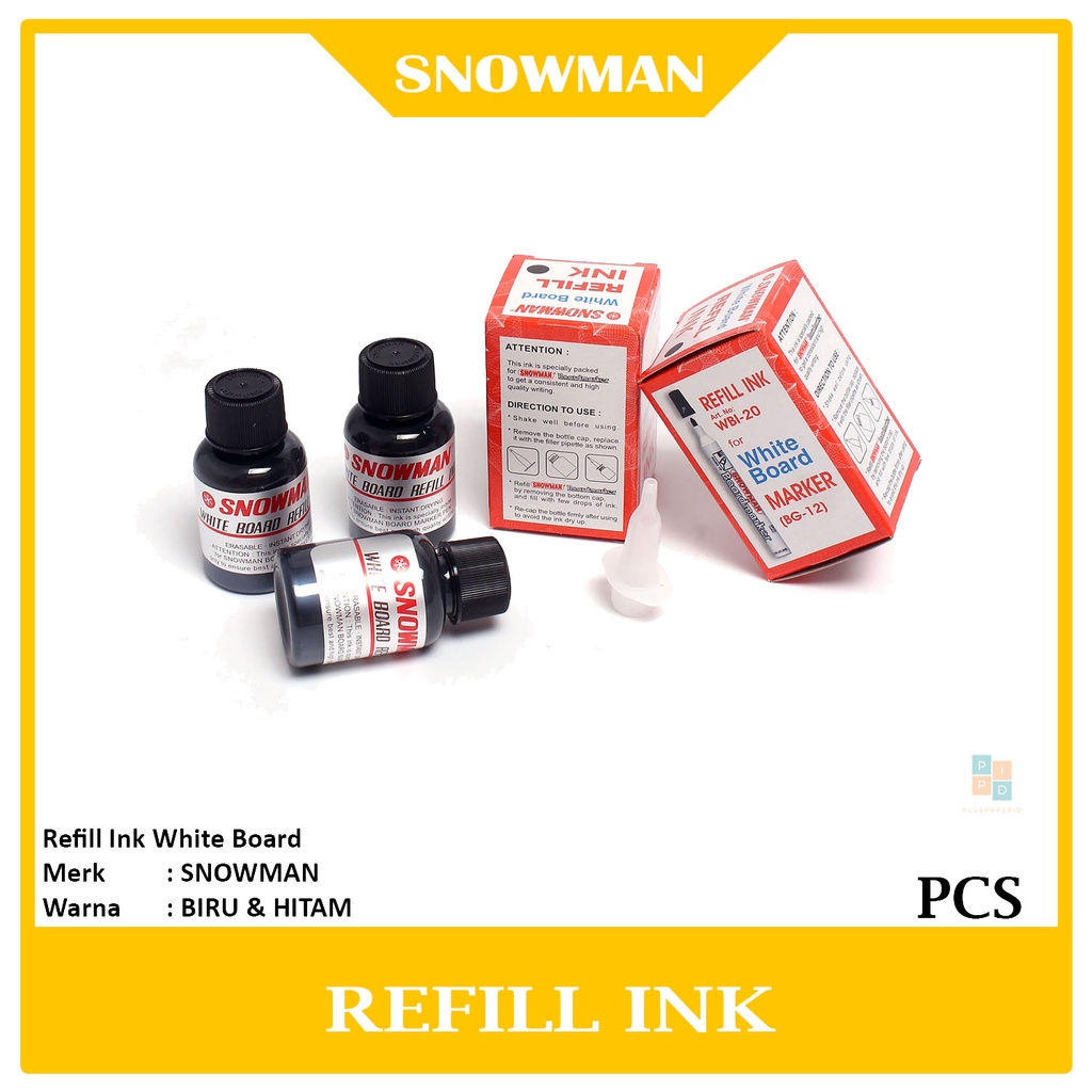 

SNOWMAN - Tinta Spidol Whiteboard - Pcs