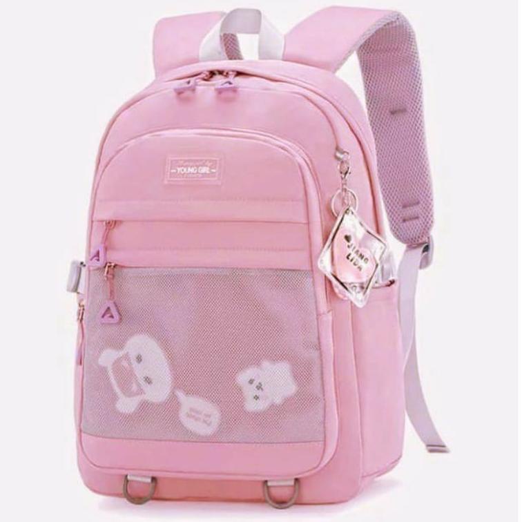 HARGA SPESIAL Qisswa_Tas Ransel Anak Perempuan Young Girl Tas Sekolah Anak SD SMP SMA SMK MADRASAH B