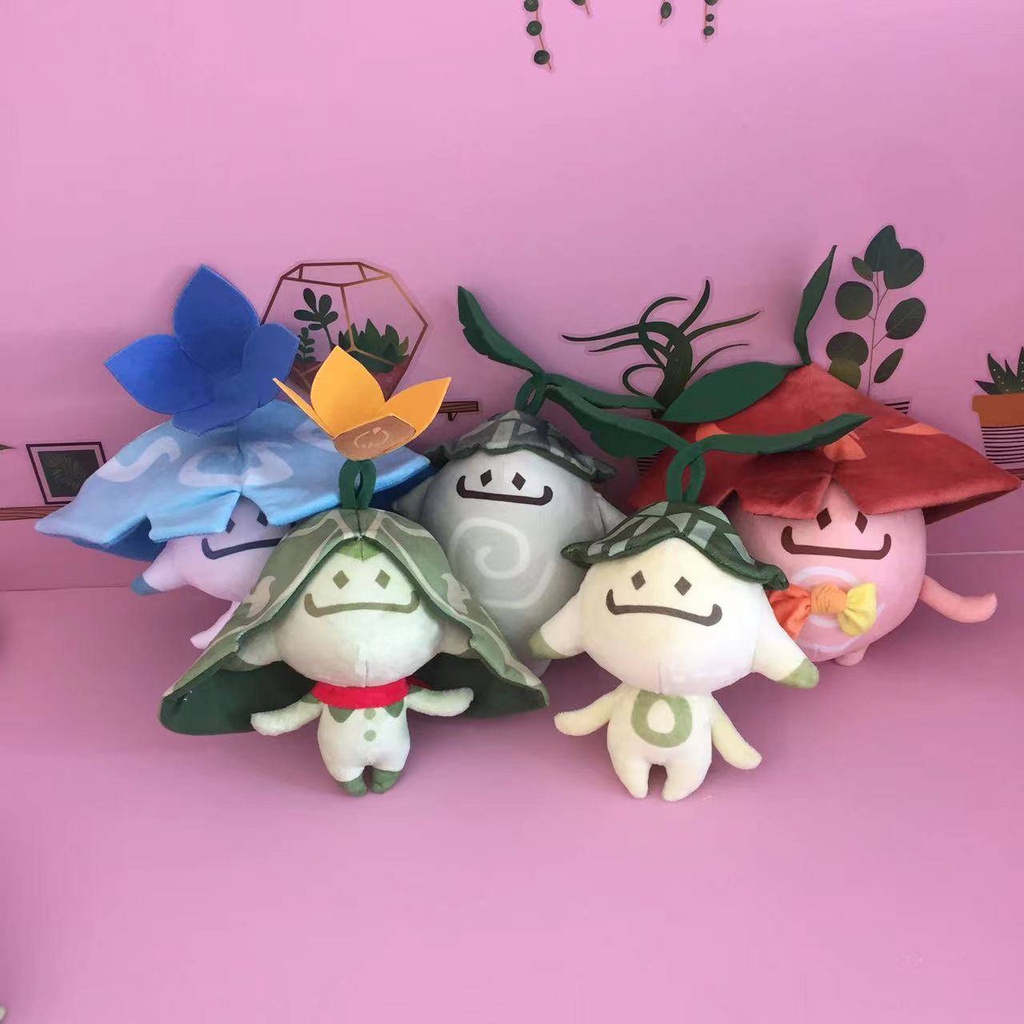 Game Genshin Impact Sumeru Aranara Mainan Mewah Boneka Boneka Gantungan Kunci Hadiah Untuk Tas Anak Liontin Game Boneka Koleksi