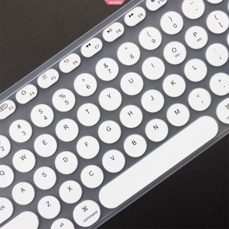 Silikon Penutup Keyboard Desktop Tahan Debu Untuk Busur MK610 k610 Multi-Perangkat Pelindung Keyboard film Kulit Debu [ZXL]