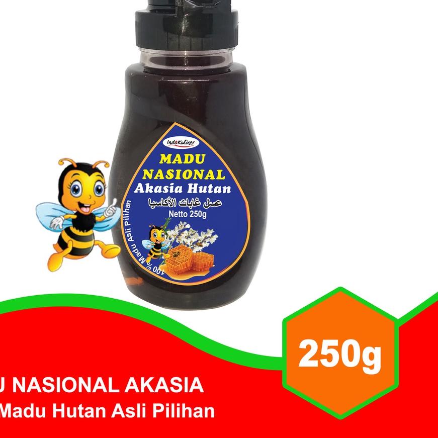 

➻ Nasional Akasia 250gr Extra Propolis Polen Royal Jelly - 1 Botol ▲