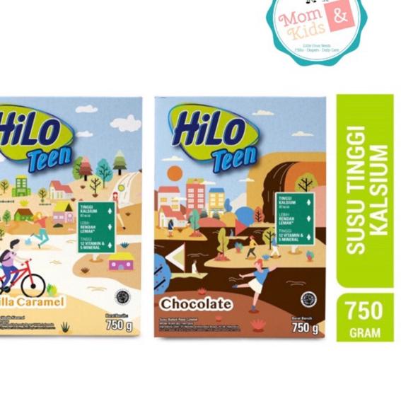 

♣ Hilo Teen Vanila Caramel and Coklat Box 750 gr ☂
