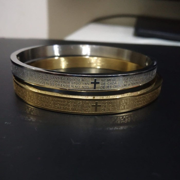 GELANG TITANIUM DOA BAPA KAMI