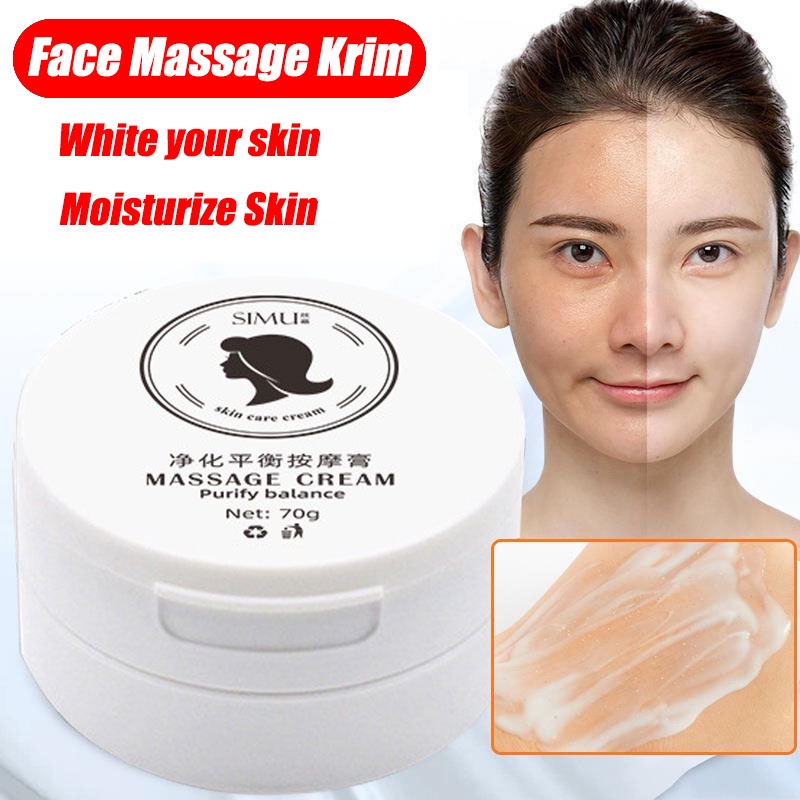 70g Krim Alat Detox Krim Detox Cream Purify Balance Cream Face Massage Whiteninng