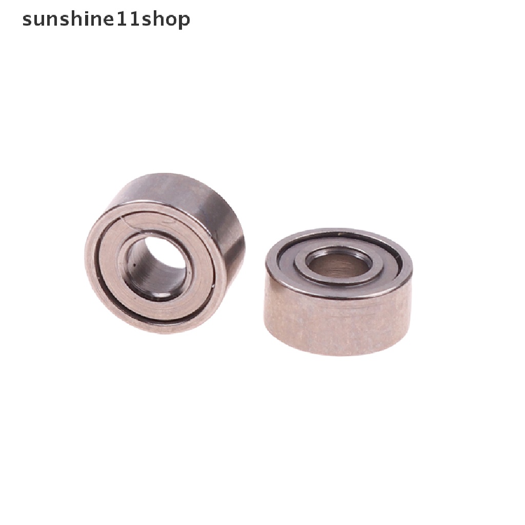 Sho 10pcs 682ZZ 2 * 5 * 2.3mm Bearing Terlindung Alur Dalam ball Bearing Miniatur N