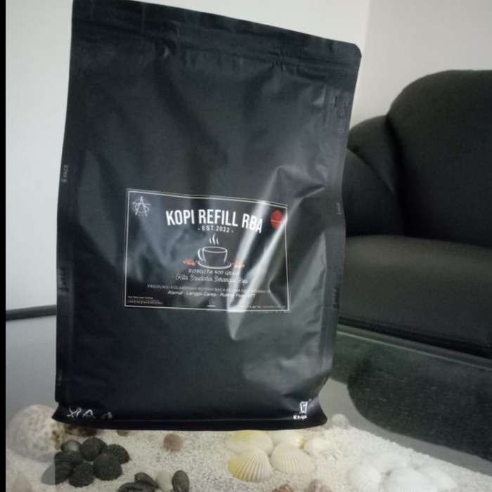 

kopi manggarai flores refill RBA 400 gram arabika robusta