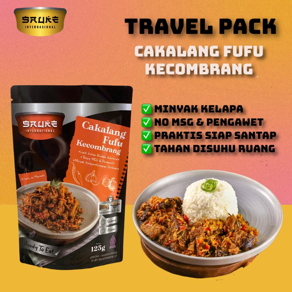 

Lauk Siap Saji Cakalang Fufu Khas Menado Travel Pack Eatsambal