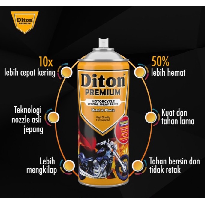 DITON PREMIUM LEMBAYUNG GOLD 9201* - Cat Semprot /Pylox/Samurai/Helm