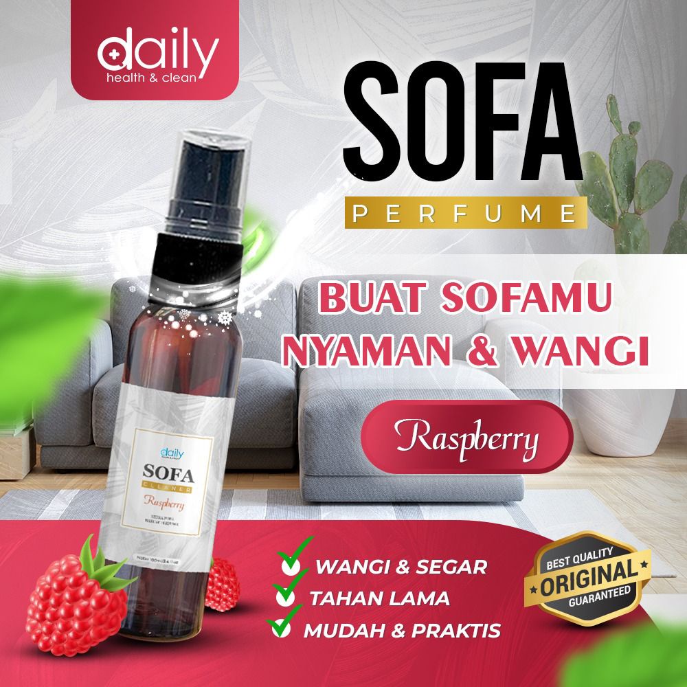 Daily Sofa Perfume - Pengharum Sofa Ampuh Hilangkan Bau Sofa Parfum Sofa Antibacterial 100ml