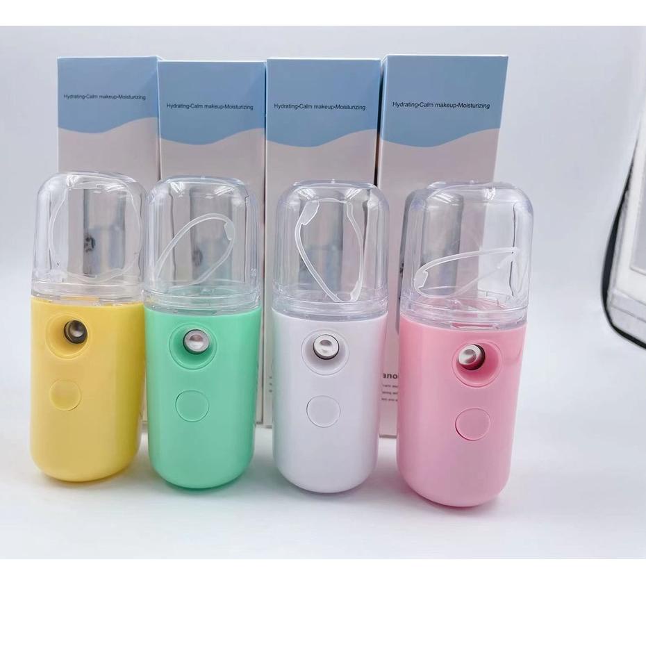 ✨12.12✨ COD HC Nano Spray Mini Facial Humidifier Face Mist Nano Spray Kecil Murah Portable Cooling M