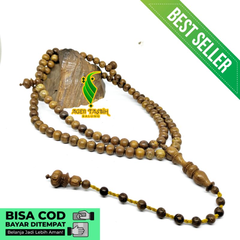 Tasbih Kayu Johar terbaru size 8mm asli original