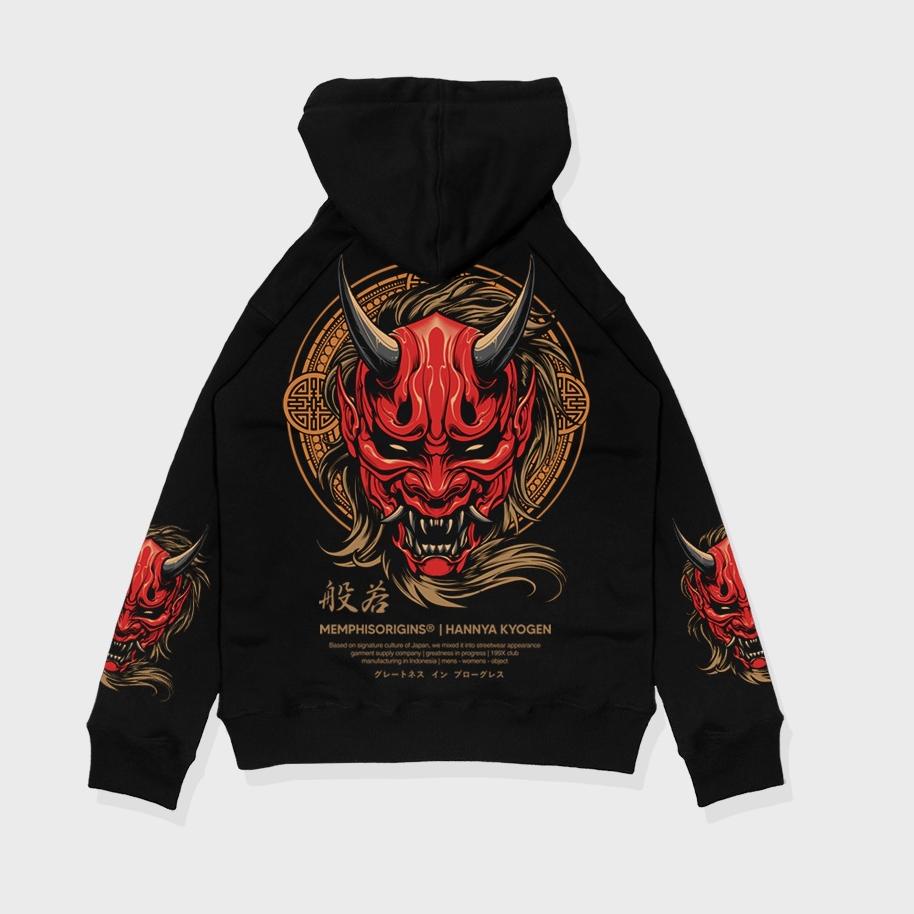 Stok Terbaru PULLOVER HOODIE HANNYA KYOGEN V2