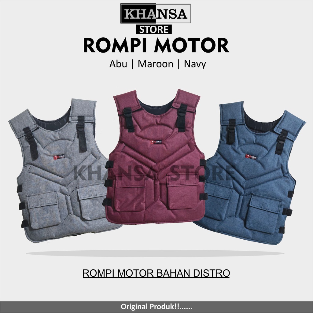 Rompi Motor Distro Premium Cocok Untuk Touring