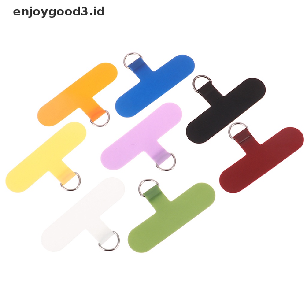 【 Rready Stock 】 Universal Mobile-Phone Lanyard Card Gasket Necklace Clip Snap Cord Rope Patch （ ID ）