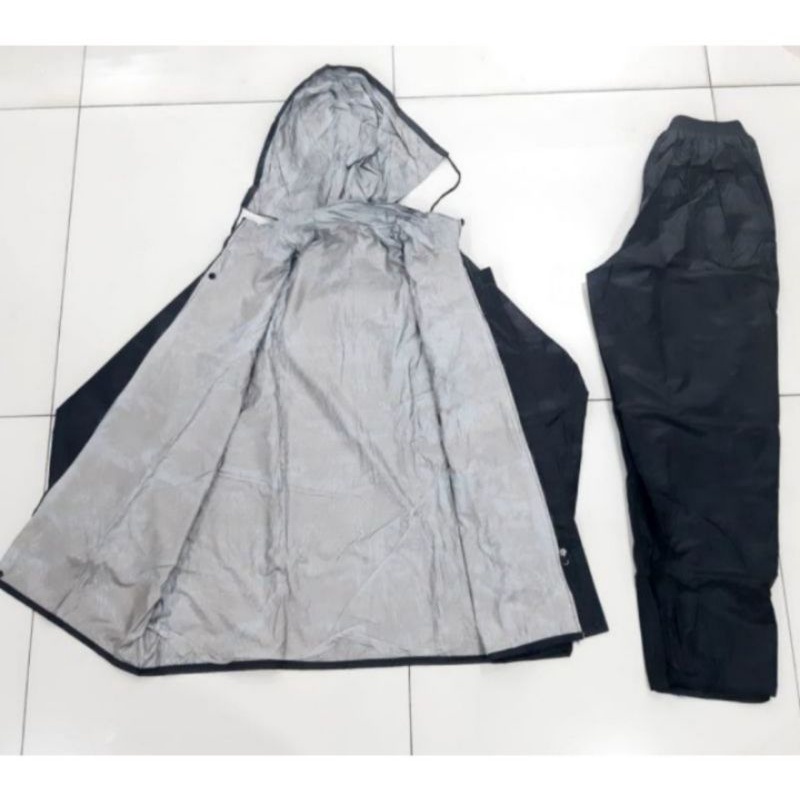 Jas Hujan Lida Setara AXIO Setelan Celana Dewasa Pria Wanita Tebal Kuat JUMBO XXL Murah Kualitas Import Terbaik TERMURAH  / Raincoat Remaja Cewek Cowok Mantel Hujan Harga Grosir