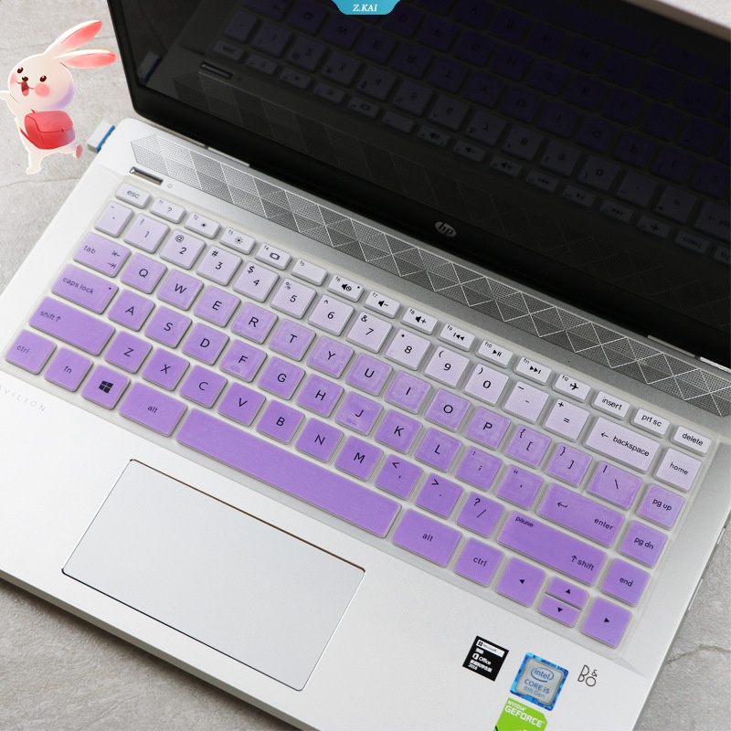 1pc Sarung Keyboard 14 &quot;Laptop Silikon Pelindung Kulit HP Pavilion 14seri Kulit Notebook 14q-cs0001TX I5-8250U Laptop Debu Film [ZK]